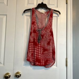 Womens ocean drive racerback tank top